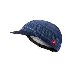 Castelli Casquette Rosso Corsa Bleu/Blanc