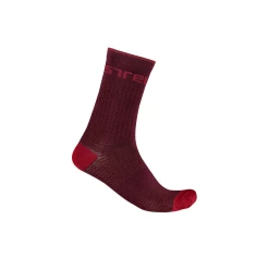 Castelli Chaussettes Distanza 20 Rouge