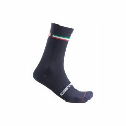 Castelli Chaussettes Italia 15 Bleu