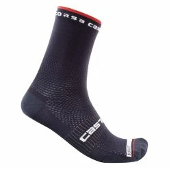 Castelli Chaussettes Rosso Corsa Pro 15 Bleu