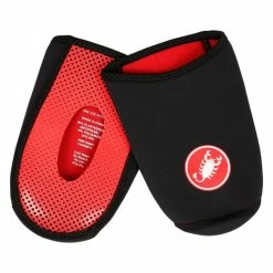 Castelli Couvre-Orteils Toe Thingy 2 Noir/Rouge