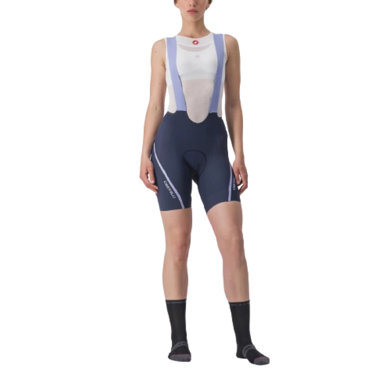 Castelli Cuissard Velocissima 3 Bleu/Blanc