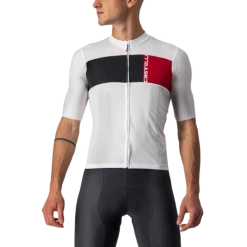 Castelli Maillot Prologo 7 Jersey Blanc