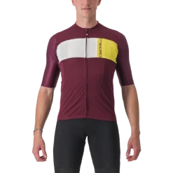 Castelli Maillot Prologo 7 Jersey Bordeaux