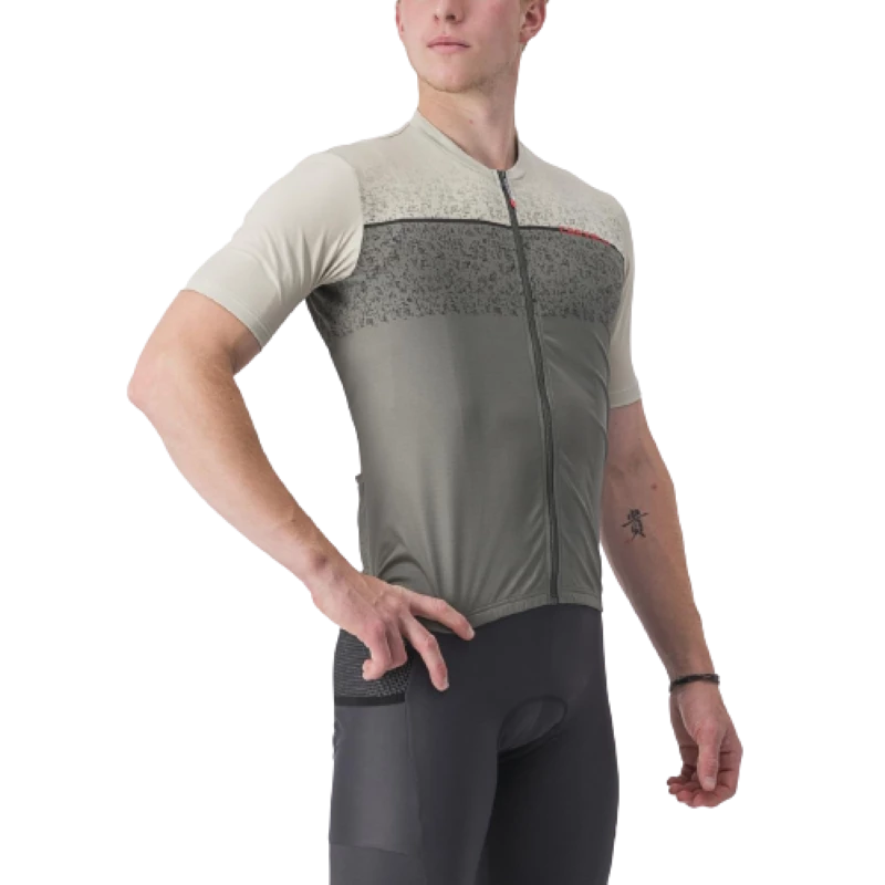 Castelli Maillot Unlimited Entrata Gris