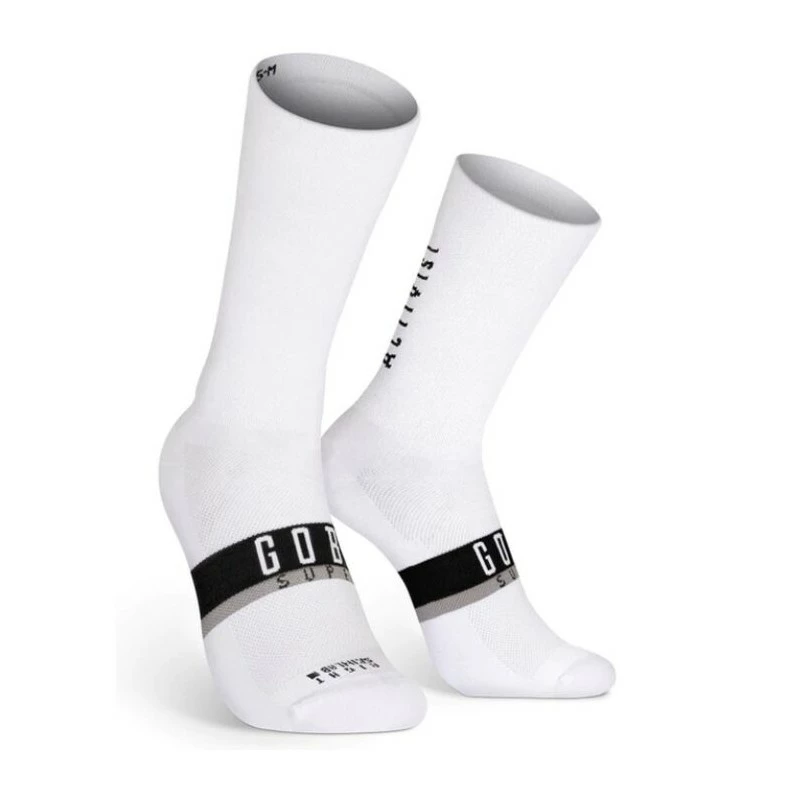 Gobik Chaussettes Superb Standard Blanc