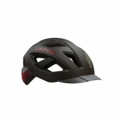 Lazer Casque Cameleon Noir Mat Et Rouge