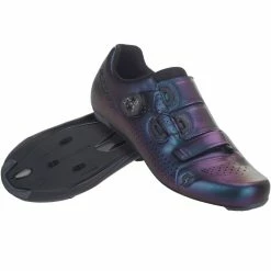 Scott Chaussures Road Team Boa Noir/Violet